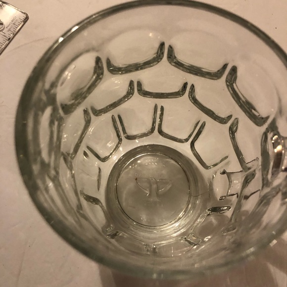 Vintage Ravenhead Thumbprint Pub Beer Glass 5” tall - Picture 4 of 9